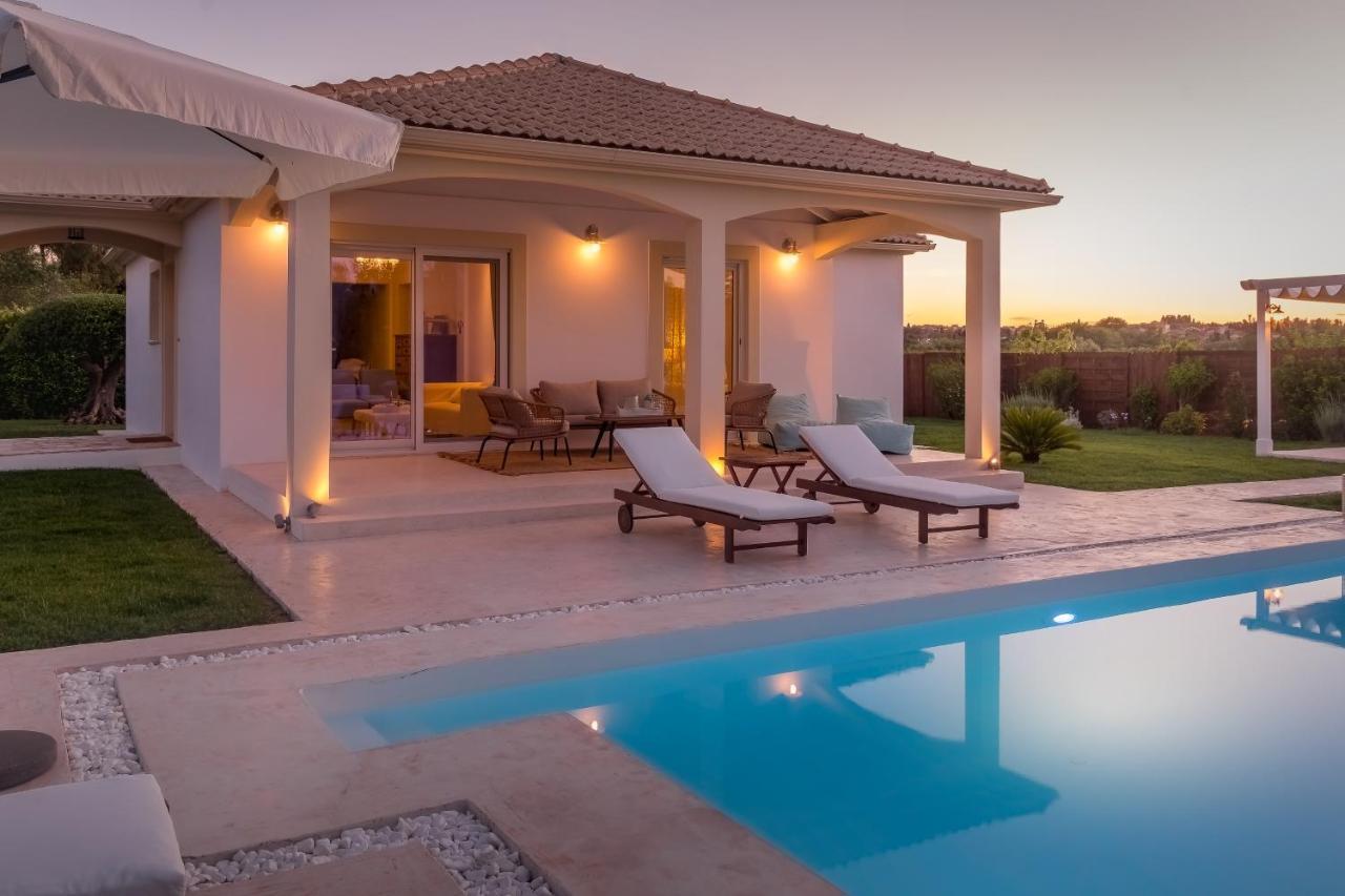 Villa Evanna Lefkimmi  Dış mekan fotoğraf